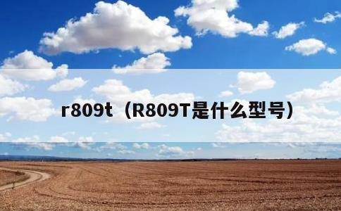 r809t，R809T是什么型号