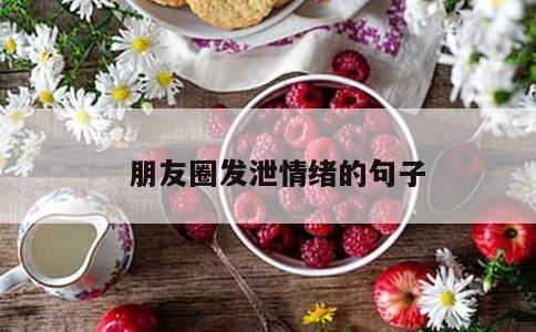 朋友圈发泄情绪的句子
