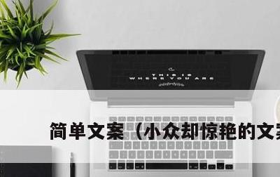 简单文案，小众却惊艳的文案