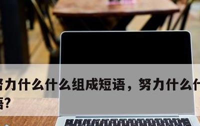 努力什么什么组成短语，努力什么什么组成短语?