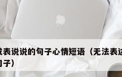 发表说说的句子心情短语，无法表达的心情的句子