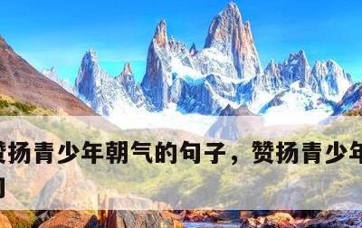 赞扬青少年朝气的句子，赞扬青少年朝气的短句