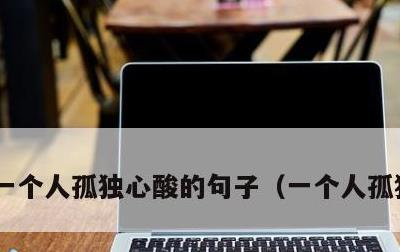 一个人孤独心酸的句子，一个人孤独的句子
