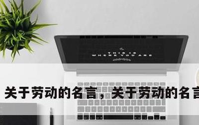 关于劳动的名言，关于劳动的名言或诗词