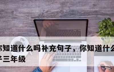 你知道什么吗补充句子，你知道什么吗补充句子三年级
