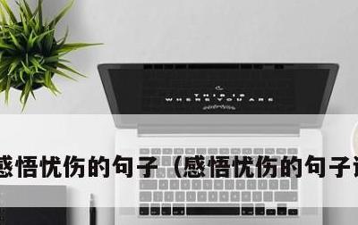 感悟忧伤的句子，感悟忧伤的句子说说心情