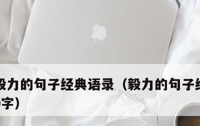毅力的句子经典语录，毅力的句子经典语录50字