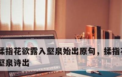 揉指花欲露入壑泉始出原句，揉指花玉露,入壑泉诗出