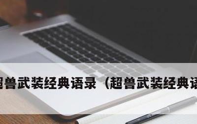 超兽武装经典语录，超兽武装经典语录鲸鲨王