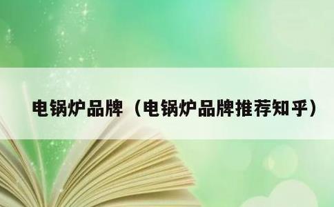电锅炉品牌，电锅炉品牌推荐知乎